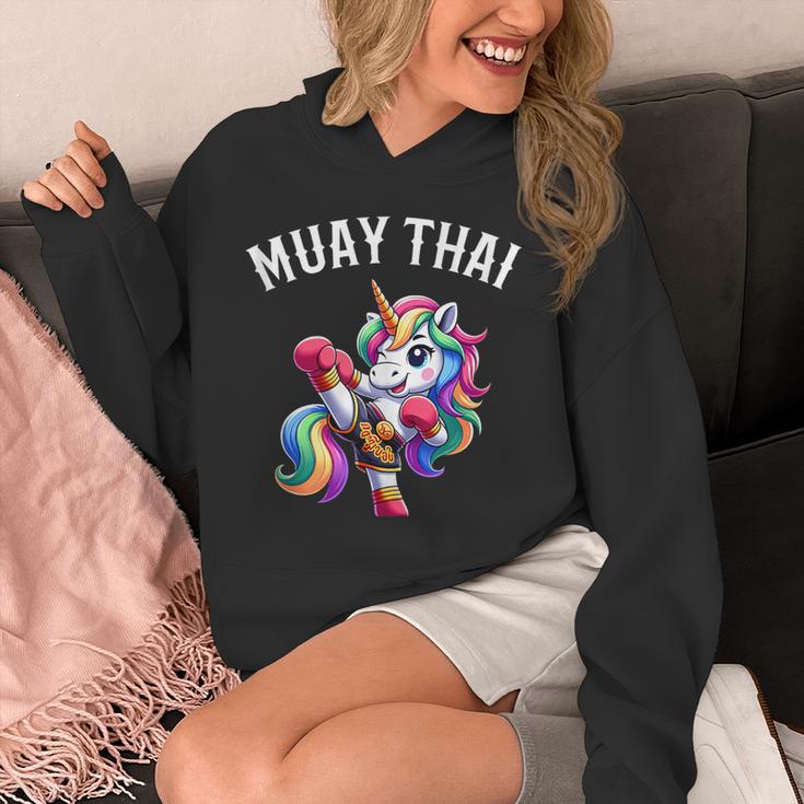 Cute Muay Thai Unicorn Unisex Hoodie Cute Muay Thai Unicorn Unisex Hoodie