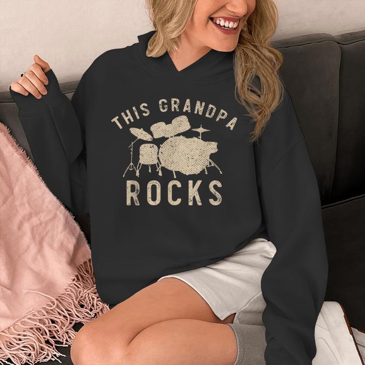 Dieser Opa Rockt Trommzeuger Drummer Musik Drum Kit Unisex Hoodie Dieser Opa Rockt Trommzeuger Drummer Musik Drum Kit Unisex Hoodie