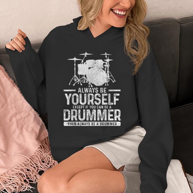 Drummer Drum Kit Saying Drummer Unisex Hoodie