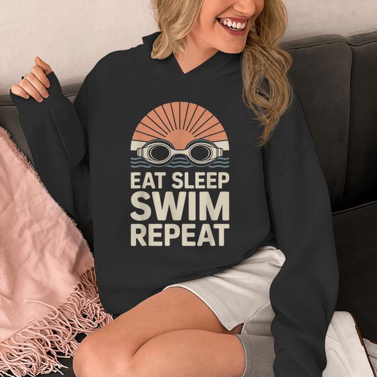 Eat Sleep Swim Repeat Swimmer Swimming Unisex Hoodie Eat Sleep Swim Repeat Swimmer Swimming Unisex Hoodie