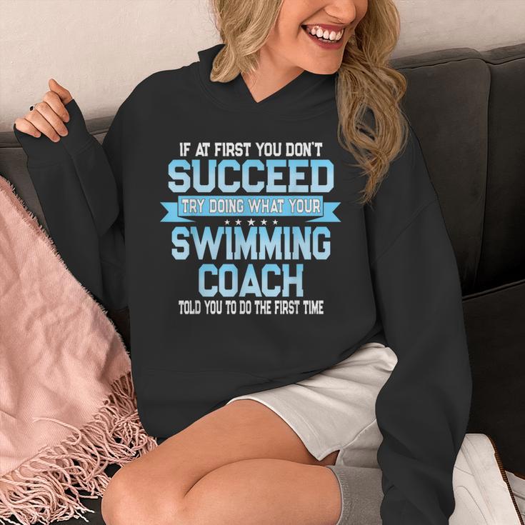 Fun Swimming Coach Meme Swimmer Saying Unisex Hoodie