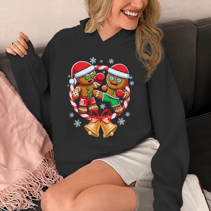 Gingerbread Cookies Christmas Fighting Muay Thai Unisex Hoodie