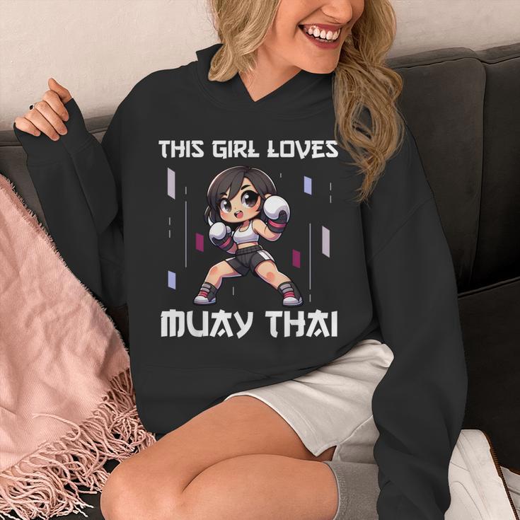 This Girl Loves Muay Thai Muay Thai Girls Kids Unisex Hoodie This Girl Loves Muay Thai Muay Thai Girls Kids Unisex Hoodie