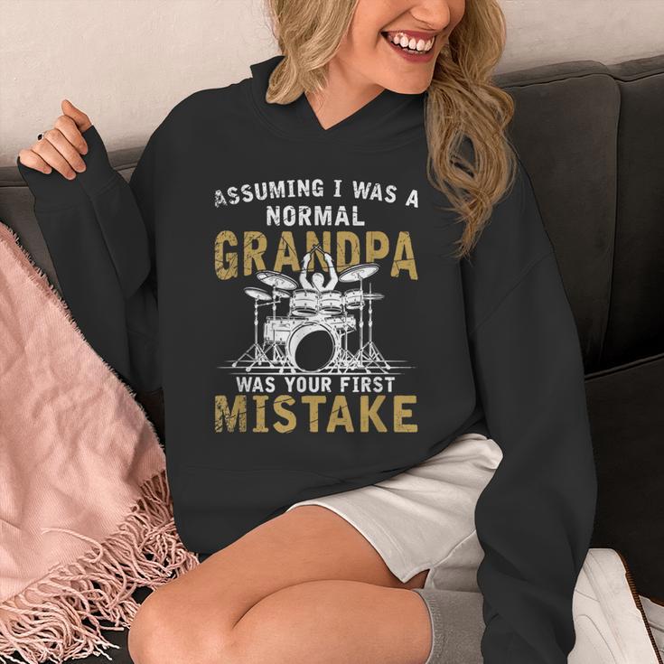 Grandpa Drummer Father's Day Drum Kit Unisex Hoodie Grandpa Drummer Father's Day Drum Kit Unisex Hoodie
