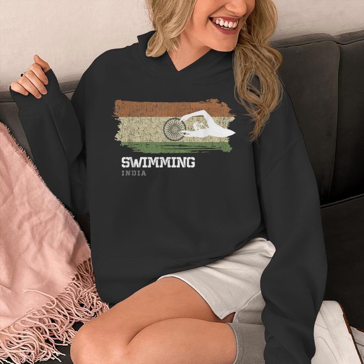 India Swimming Swimmer Water Sports Swimming Unisex Hoodie