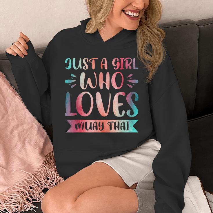 Just a Girl Who Loves Muay Thai Unisex Hoodie Just a Girl Who Loves Muay Thai Unisex Hoodie
