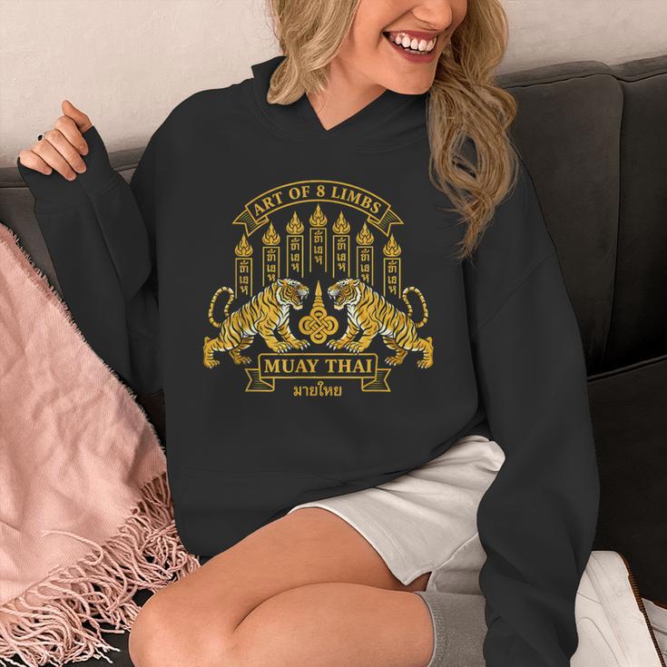 Muay Thai Art Of 8 Limbs Tiger Martial Arts Unisex Hoodie