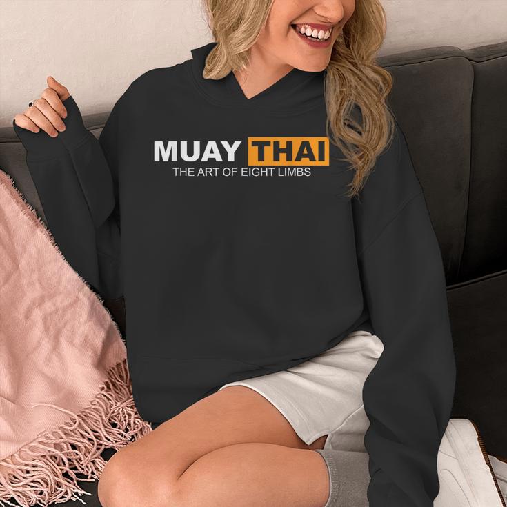 Muay Thai The Art Of Eight Limbs Kickboxing And MMA Fighter Unisex Hoodie