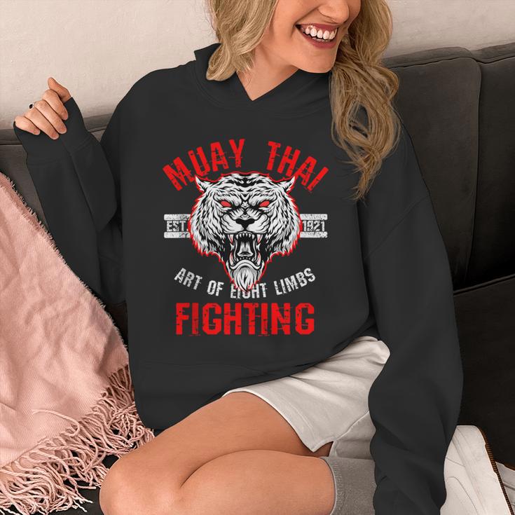 Muay Thai Art Of Eight Limbs Sak Yant Thai Boxing MMA Arts Unisex Hoodie