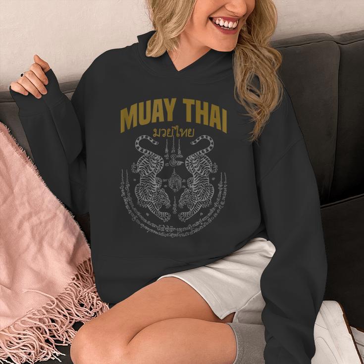 Muay Thai Art Twin Tigers Muay Thai Fighter MMA Martial Arts Unisex Hoodie