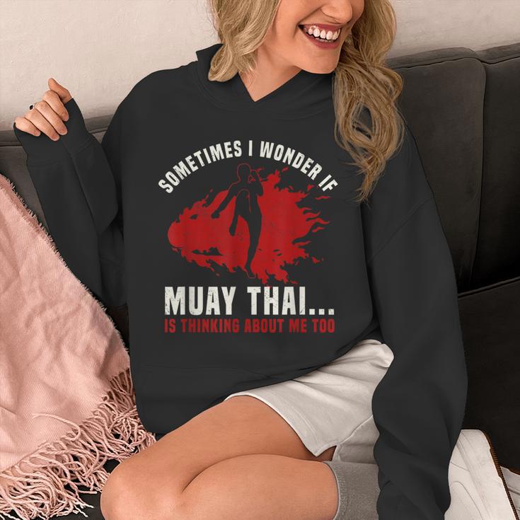 Muay Thai Boxing Teacher Kickboxing Martial Arts Instructor Unisex Hoodie