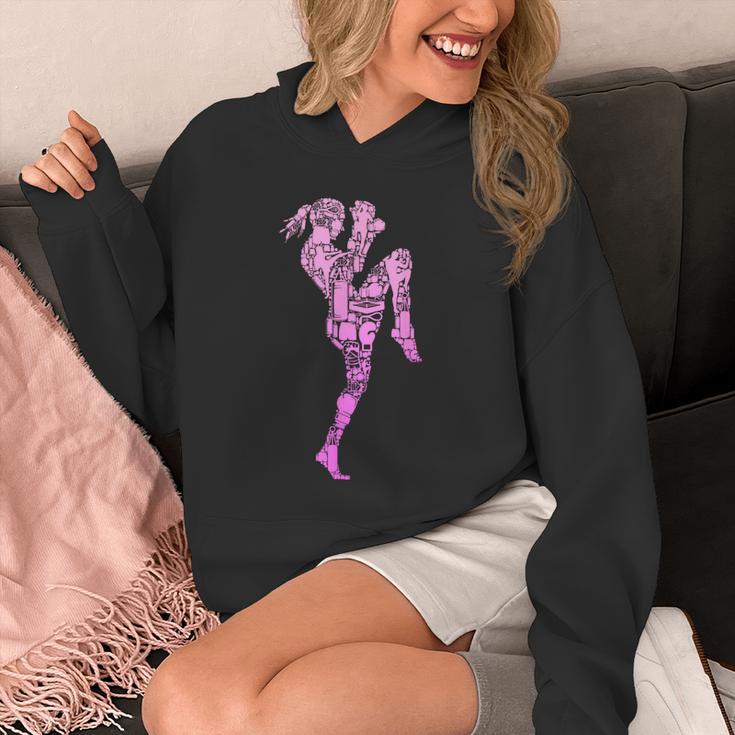 Muay Thai Thai Boxing Women Girls Children Unisex Hoodie