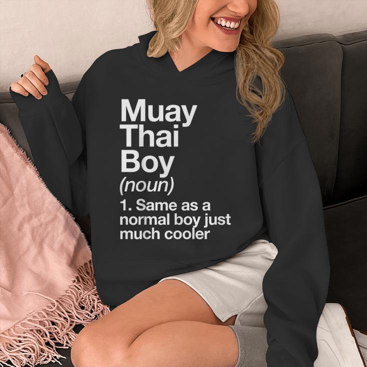 Muay Thai Boy Definition Martial Arts Sports Unisex Hoodie