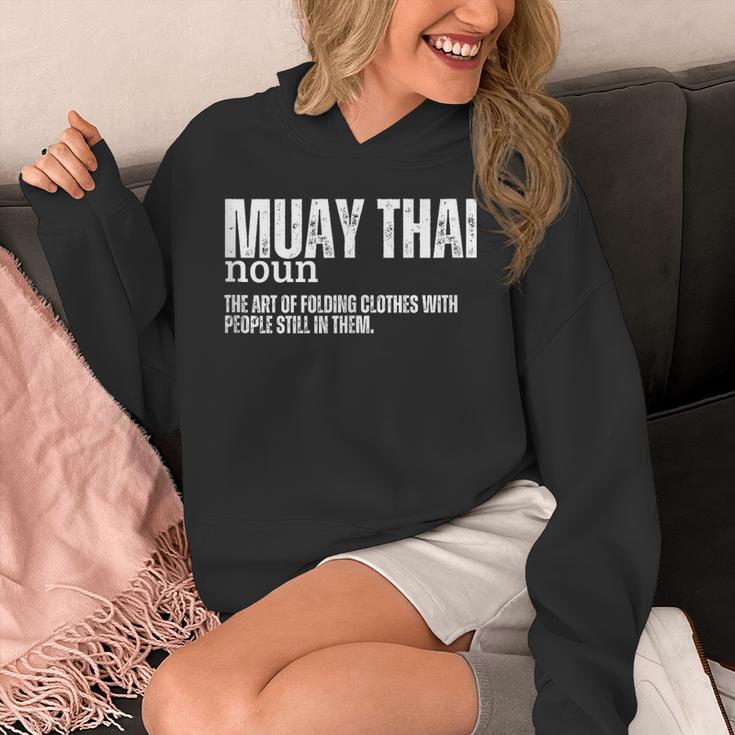 Muay Thai Definition Muay Thai Unisex Hoodie Muay Thai Definition Muay Thai Unisex Hoodie