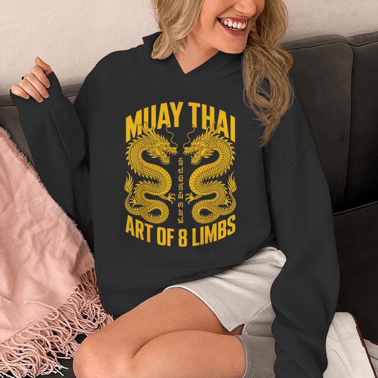 Muay Thai Dragons Thai Boxing Fighter Unisex Hoodie