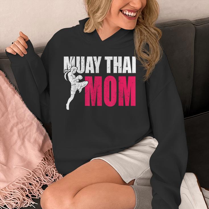 Muay Thai Mom Women Boxing Kickboxing MMA Muay Thai Unisex Hoodie