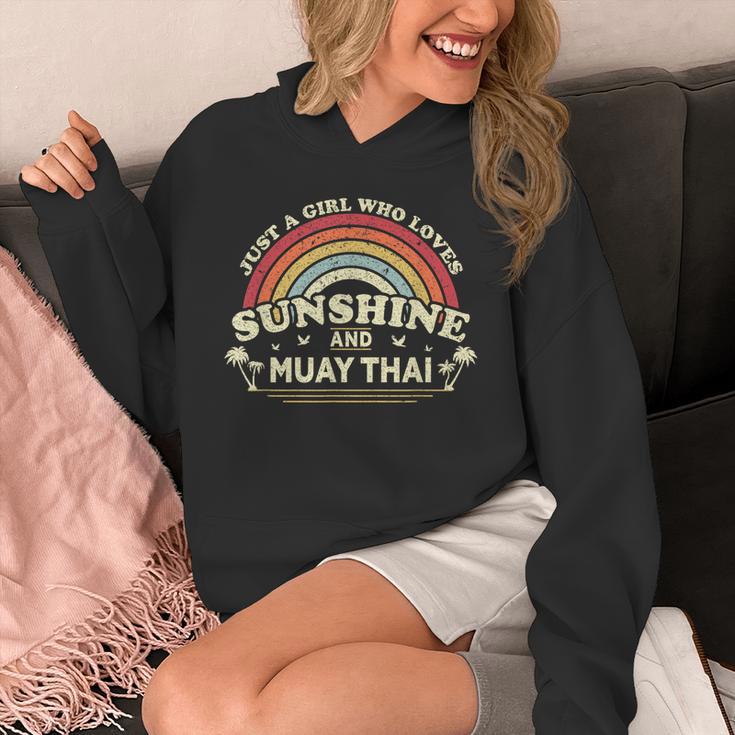Muay Thai Shirt A Girl Who Loves Sunshine And Muay Thai Unisex Hoodie Muay Thai Shirt A Girl Who Loves Sunshine And Muay Thai Unisex Hoodie