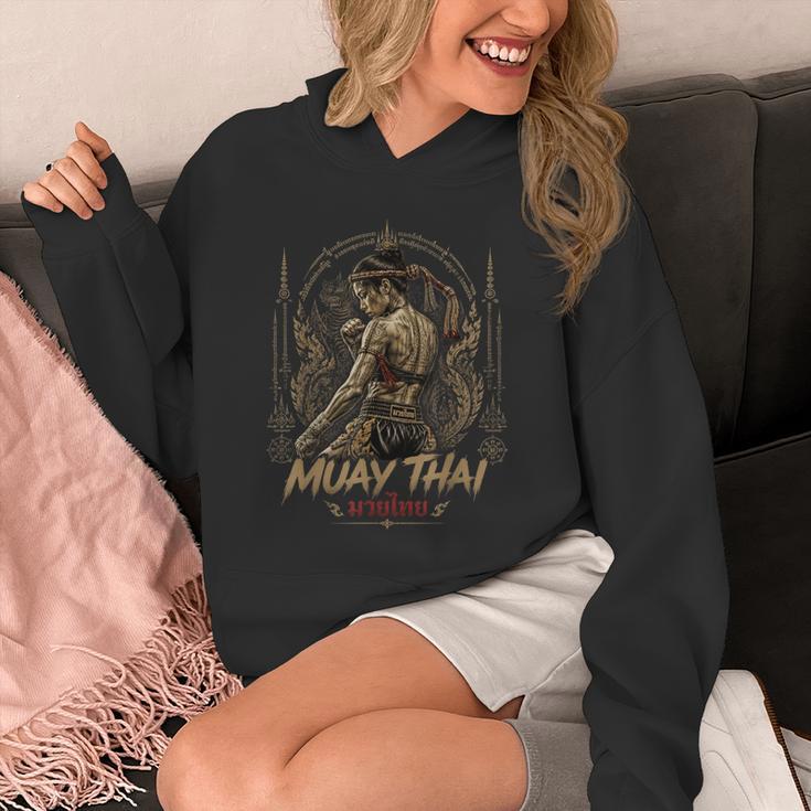 Old School Muay Thai Student Thai Boxing Fighter Unisex Hoodie