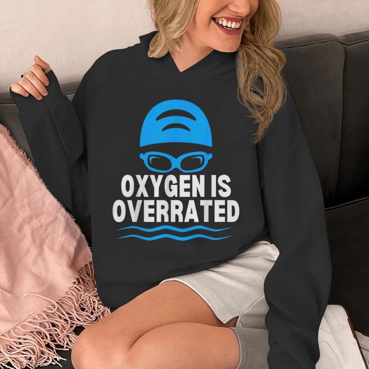 Oxygen Is Overrated Swimming Swim Unisex Hoodie