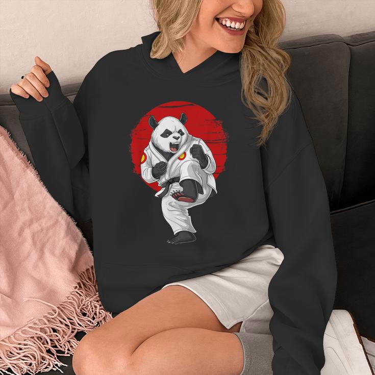 Panda Bear Karate Kickboxing Muay Thai Martial Arts Unisex Hoodie