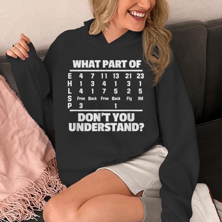 What Is Part Of Don't You Understand Swimming Swimmer Swimming Unisex Hoodie What Is Part Of Don't You Understand Swimming Swimmer Swimming Unisex Hoodie
