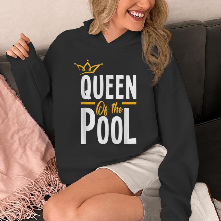 Queen Of The Pool Swimmers Swimming Swimmer Unisex Hoodie
