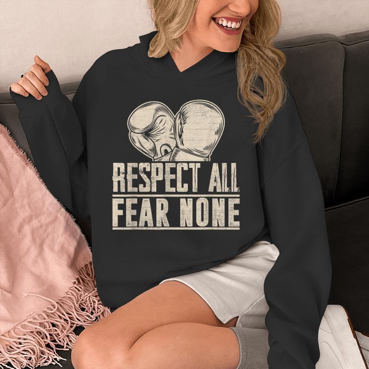 Respect All Fear None Muay Thai Unisex Hoodie Respect All Fear None Muay Thai Unisex Hoodie