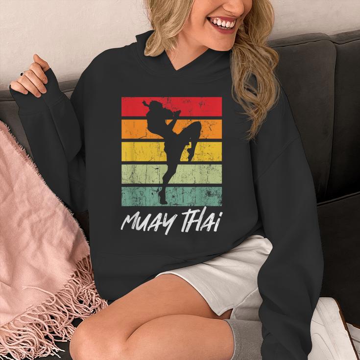 Retro Muay Thai Vintage MMA Martial Arts Thailand Boxing Unisex Hoodie