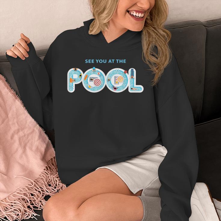 See You At The Pool Summer Swimming Pool Unisex Hoodie See You At The Pool Summer Swimming Pool Unisex Hoodie
