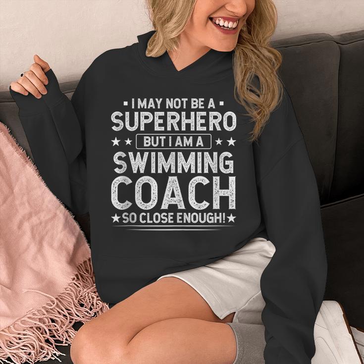Superhero Swimming Coach Swimming Coach Humor Unisex Hoodie Superhero Swimming Coach Swimming Coach Humor Unisex Hoodie