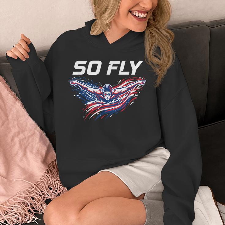 Swim Art For Men Women Kids Swimmer Swim Team Swimming Unisex Hoodie
