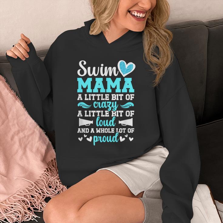Swim Mama Proud Swimming Mom Of A Swimmer Mother Swim Mom Unisex Hoodie