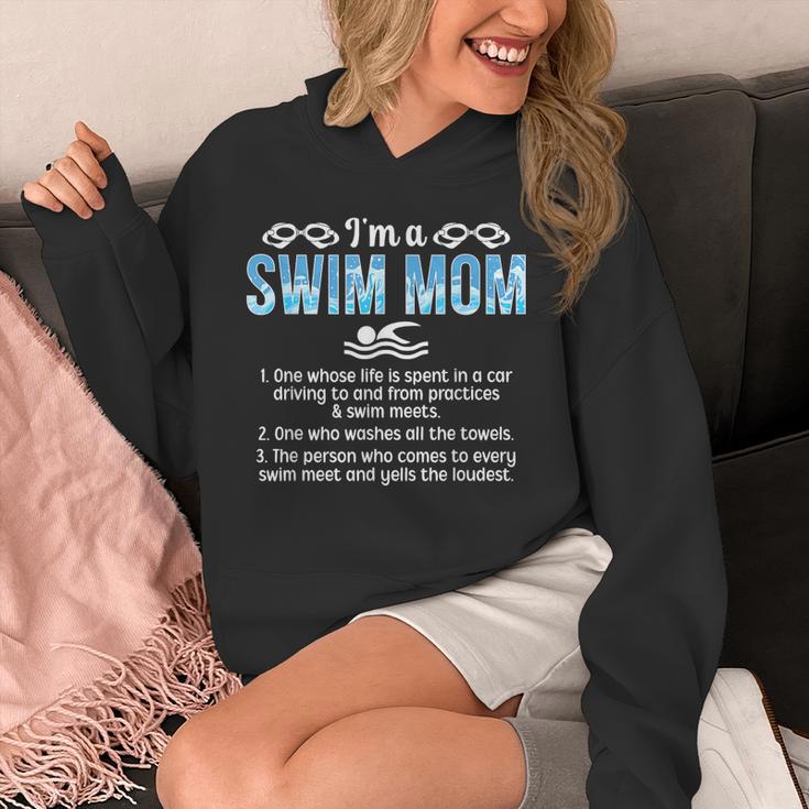Swim Mom Definition Swimming Mom Of A Swimmer Mama Unisex Hoodie Swim Mom Definition Swimming Mom Of A Swimmer Mama Unisex Hoodie