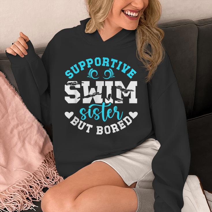 Swim Sister Supportive Swimming Sister Of A Swimmer Sis Unisex Hoodie Swim Sister Supportive Swimming Sister Of A Swimmer Sis Unisex Hoodie