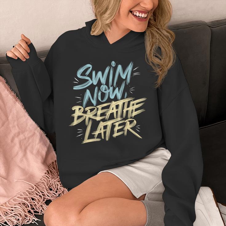 Swimmer Saying Swim Team Swimming Unisex Hoodie Swimmer Saying Swim Team Swimming Unisex Hoodie