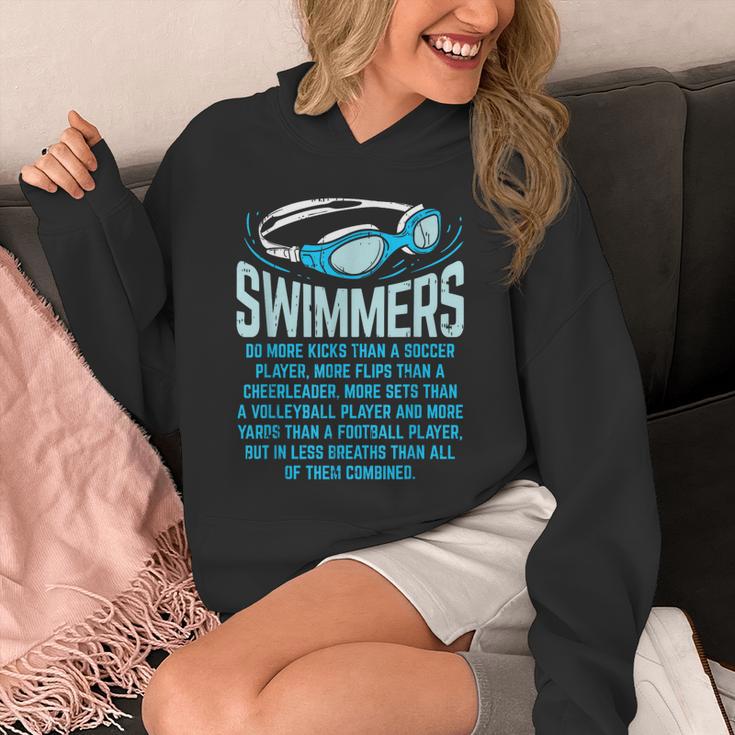 Swimmers Do More Kicks I For Swimming Lovers Unisex Hoodie Swimmers Do More Kicks I For Swimming Lovers Unisex Hoodie
