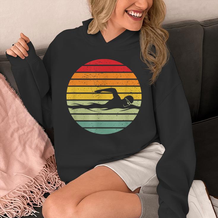 Swimming & Water Sport Vintage For Swimmers & Swim Coaches Unisex Hoodie