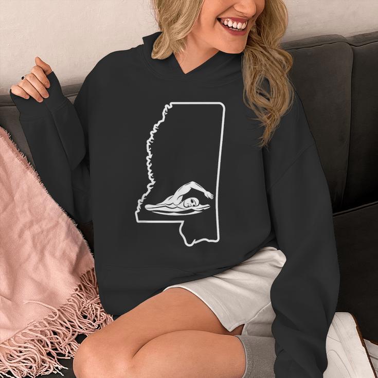 Swimming Apparel Mississippi Swimmer Training Unisex Hoodie Swimming Apparel Mississippi Swimmer Training Unisex Hoodie