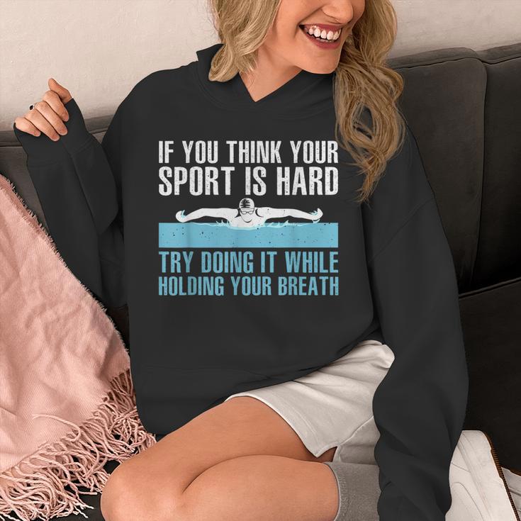 Swimming Art For Men Women Swimmer Swim Coach Training Unisex Hoodie Swimming Art For Men Women Swimmer Swim Coach Training Unisex Hoodie