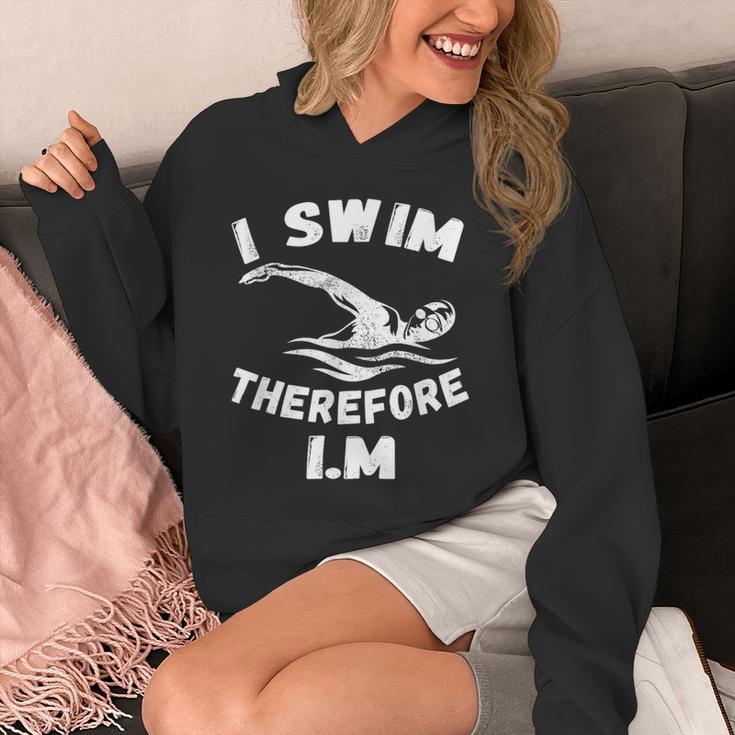 Swimming Competitive Freestyle Swim For Swimmer Unisex Hoodie
