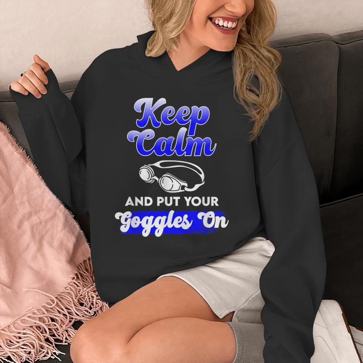 Swimming Goggles Saying Swim Team Gear Unisex Hoodie Swimming Goggles Saying Swim Team Gear Unisex Hoodie