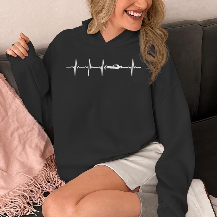 Swimming Heartbeat For Swimmers Small Unisex Hoodie Swimming Heartbeat For Swimmers Small Unisex Hoodie