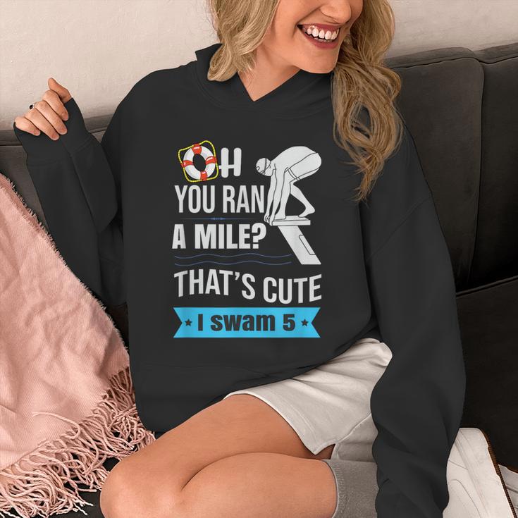 Swimming Saying For Swimmers Unisex Hoodie Swimming Saying For Swimmers Unisex Hoodie