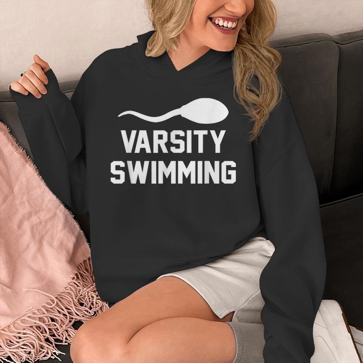 Varsity Swimming For Men Women Unisex Hoodie