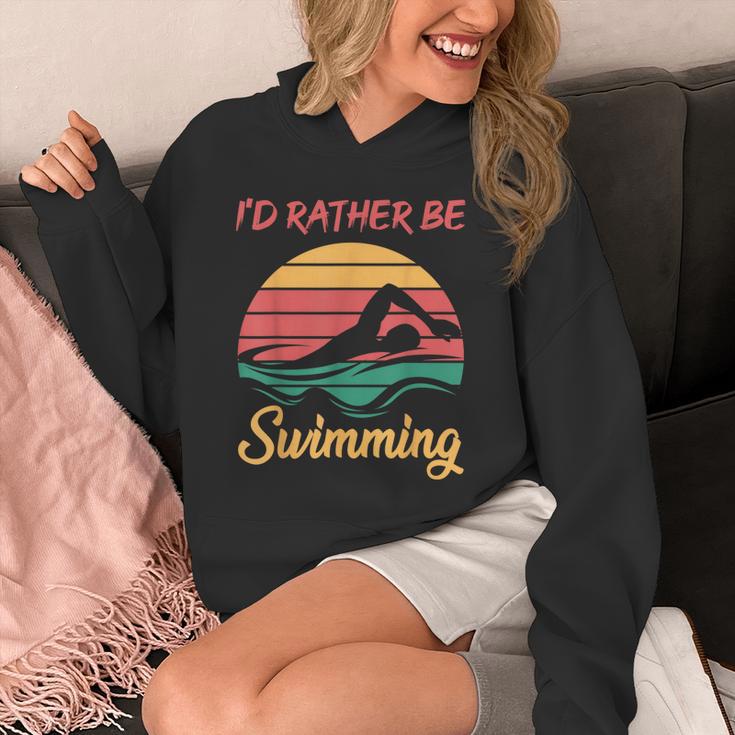 Water Rat Water Sports Hobby Swimming Club Swimming Unisex Hoodie