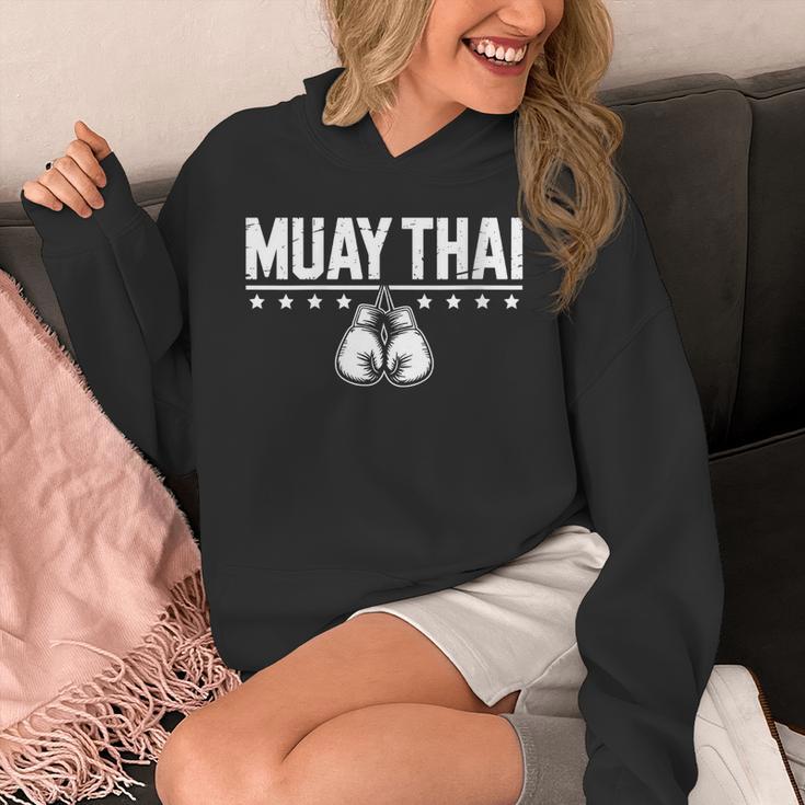 Women's Cute Muay Thai Art For Men Women Kids Muay Thai Lovers Unisex Hoodie