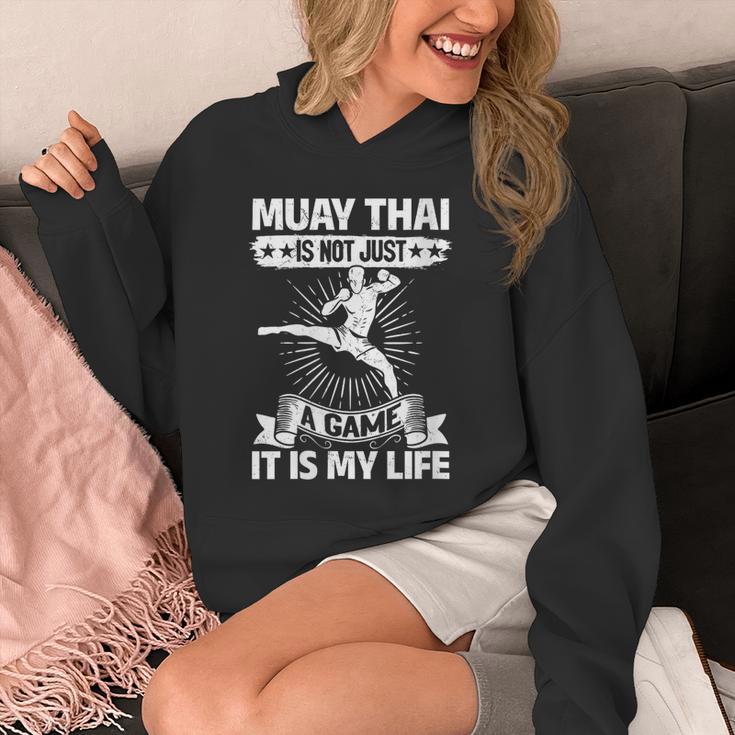 Women's Muay Thai Muay Thai Is Not Just a Game It Is My Life Unisex Hoodie