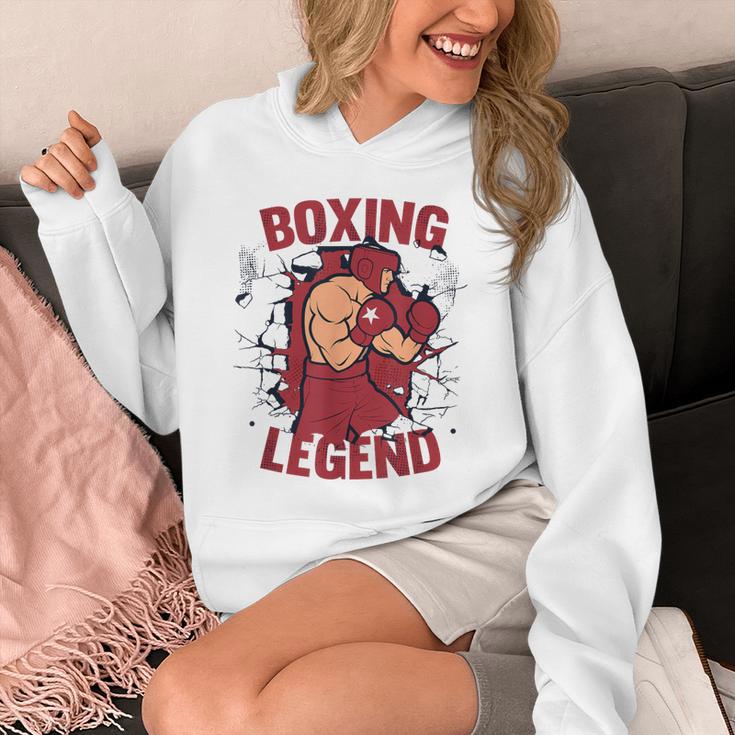 Boxing Legend Professional Boxer Muay Thai Boxing Unisex Hoodie