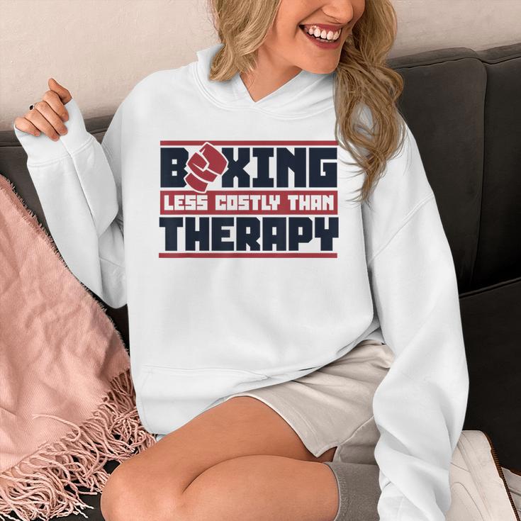 Boxing Less Costly Than Therapy Muay Thai Boxing Unisex Hoodie Boxing Less Costly Than Therapy Muay Thai Boxing Unisex Hoodie