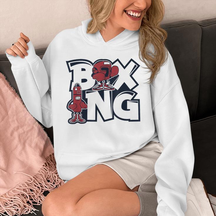 Boxing Professional Boxer Muay Thai Kickboxer Fan Boxing Unisex Hoodie